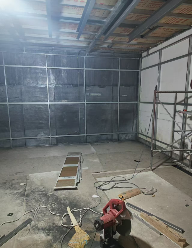湛江SRT室治疗室铅板施工